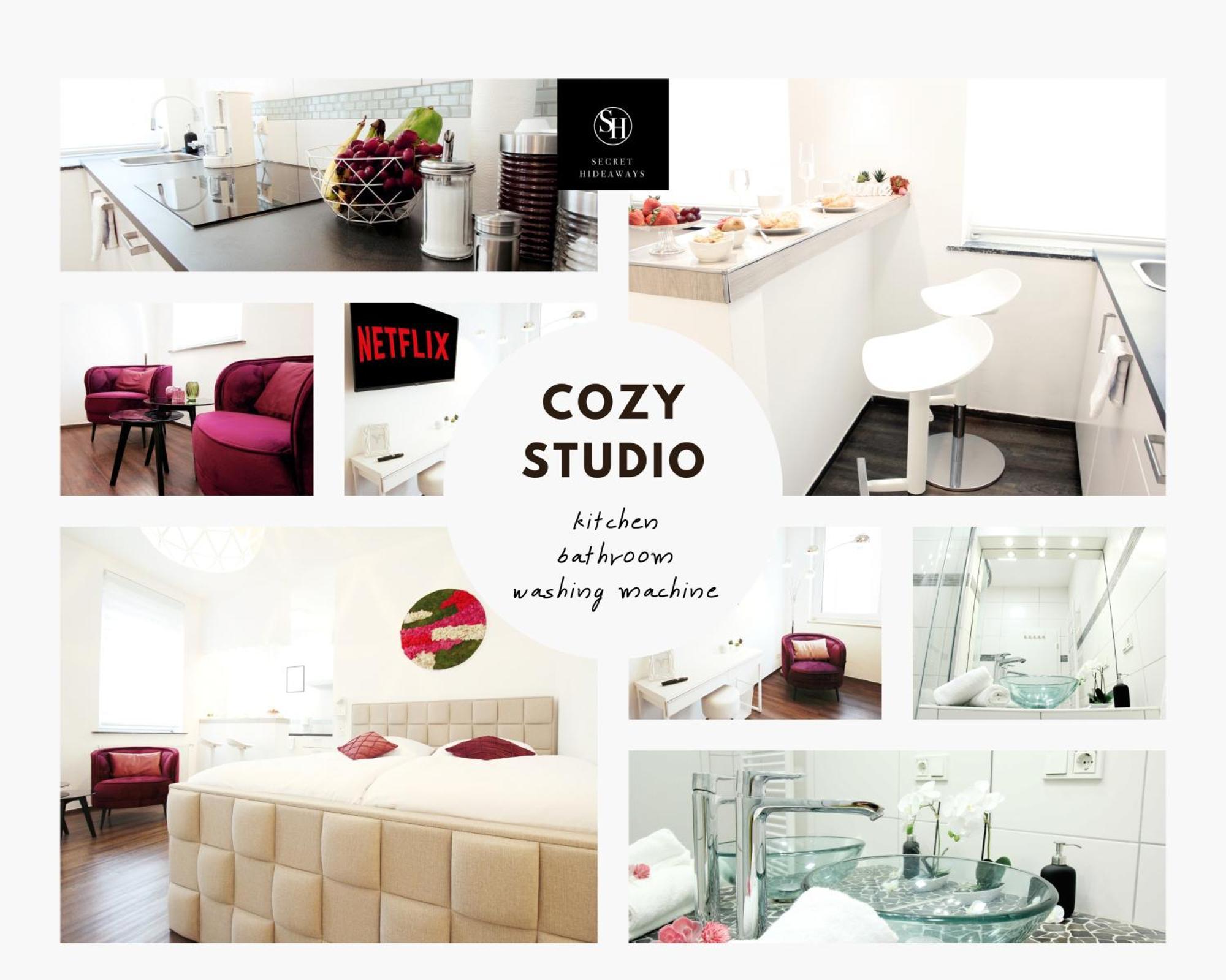 Secret Hideaways Cozystudio Superior Apartments Mit Wifi L 450M Bis Uni L Messe L Flughafen L Zoo Duisburg Ngoại thất bức ảnh